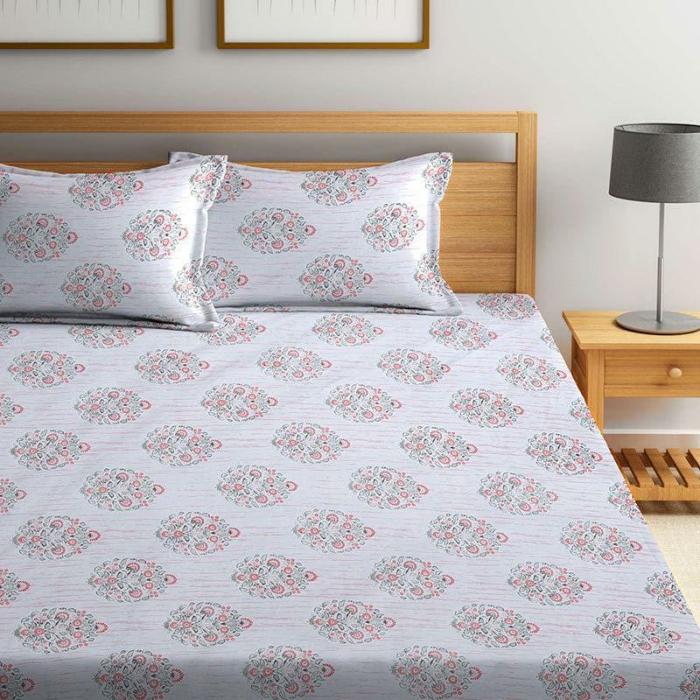 March Mist Bedsheet  |   Floral Bedsheets Bedsheets Floral Bedsheets