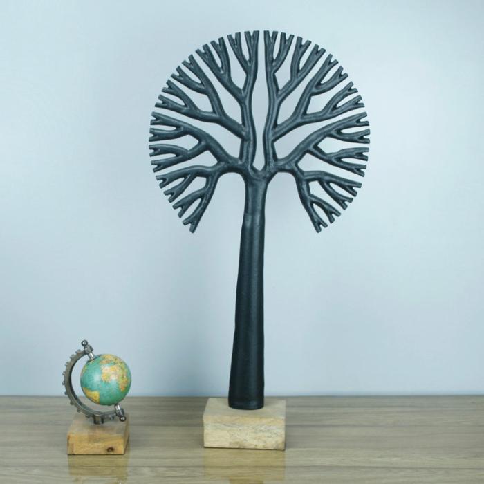 Masai Agna Tree Showpiece  |   Showpieces Showpieces Black