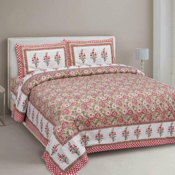 Mastani Floral Bedsheet  |   Floral Bedsheets Bedsheets Floral Bedsheets