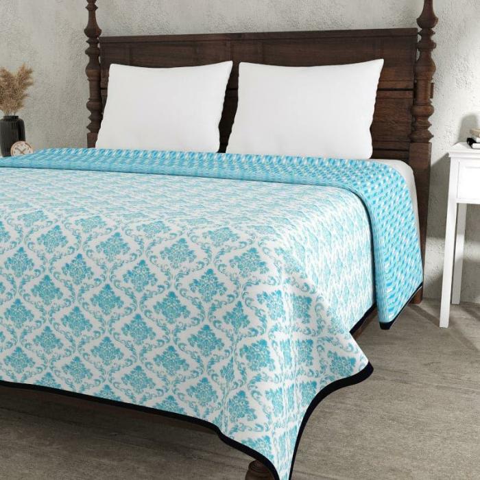 Maximo Floral Dohar  |   Dohars, Razai & Blankets Bedding Dohars, Razai & Blankets