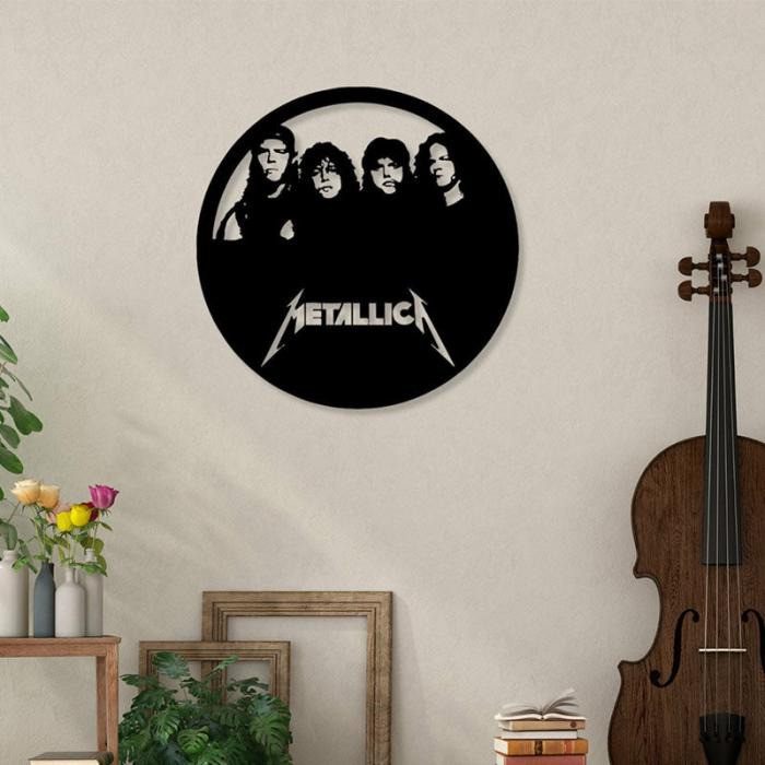 Metallica Wall Art  |   Wall Accents Wall Accents Black