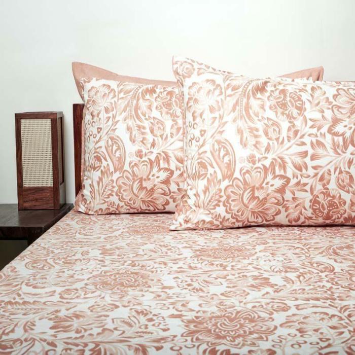 Micola Floral Printed Bedsheet  |   Floral Bedsheets Bedsheets Floral Bedsheets