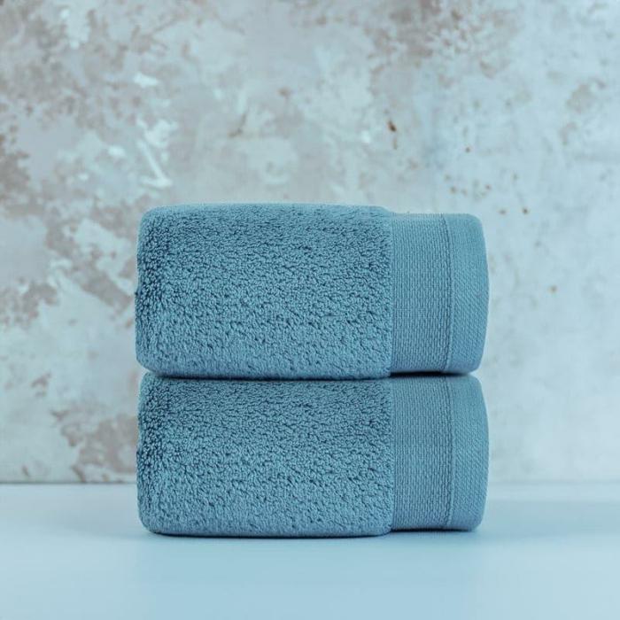 Micro Cotton Soft Serenity Solid Hand Towel – Set Of Two  |   Bath Towels Bath Linens Bath Towels