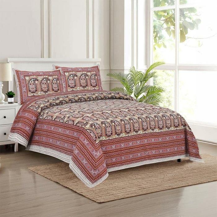 Mikaya Shine Bedsheet  |   Geometric Bedsheets Bedsheets Geometric Bedsheets