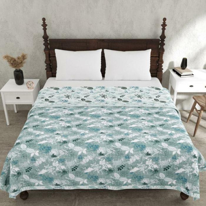 Miracle Merge Floral Dohar  |   Dohars, Razai & Blankets Bedding Dohars, Razai & Blankets