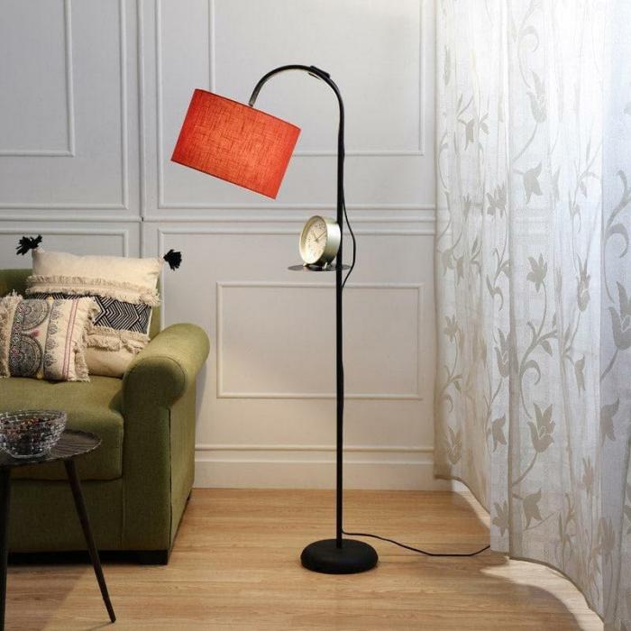 Mirami Nyxa Floor Lamp With Shelf  |   Floor Lamps Floor Lamps Floor Lamps