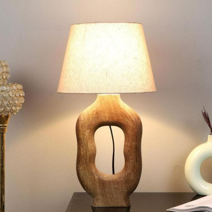 Mishuna Myna Table Lamp  |   Table Lamps Lamps & Lighting Beige