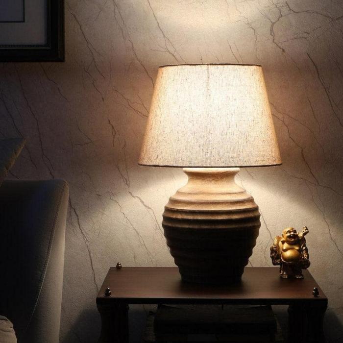 Mishuna Pablo Table Lamp  |   Table Lamps Lamps & Lighting Beige