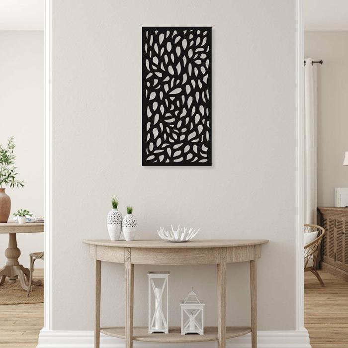 Mixo Panel Wall Art  |   Wall Accents Wall Accents Black