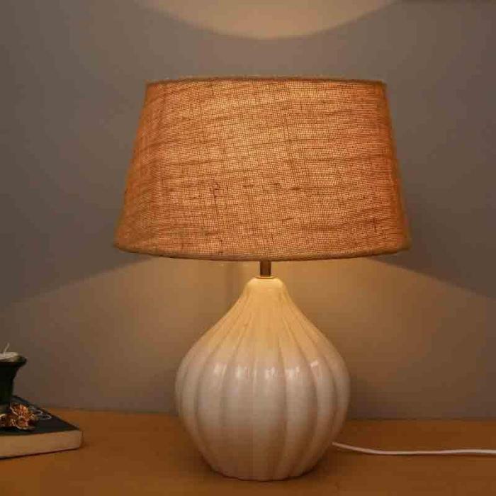 Modak Table Lamp  |   Table Lamps Lamps & Lighting Beige, White