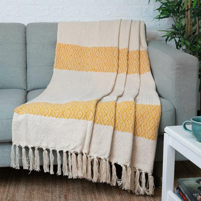 Moriah Woven Throw  |   Throws Furnishings Throws