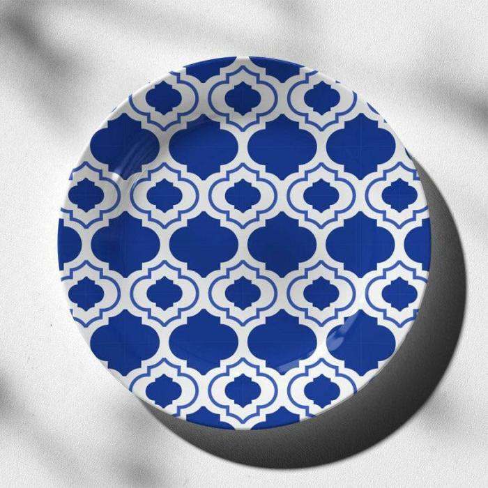 Moroccan Magic Wall Plate  |   Wall Plates Wall Decor Blue