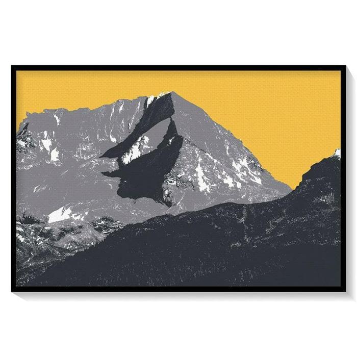 Mountain Landscape Wall Painting  |   Wall Art & Paintings Wall Art & Paintings Wall Art & Paintings