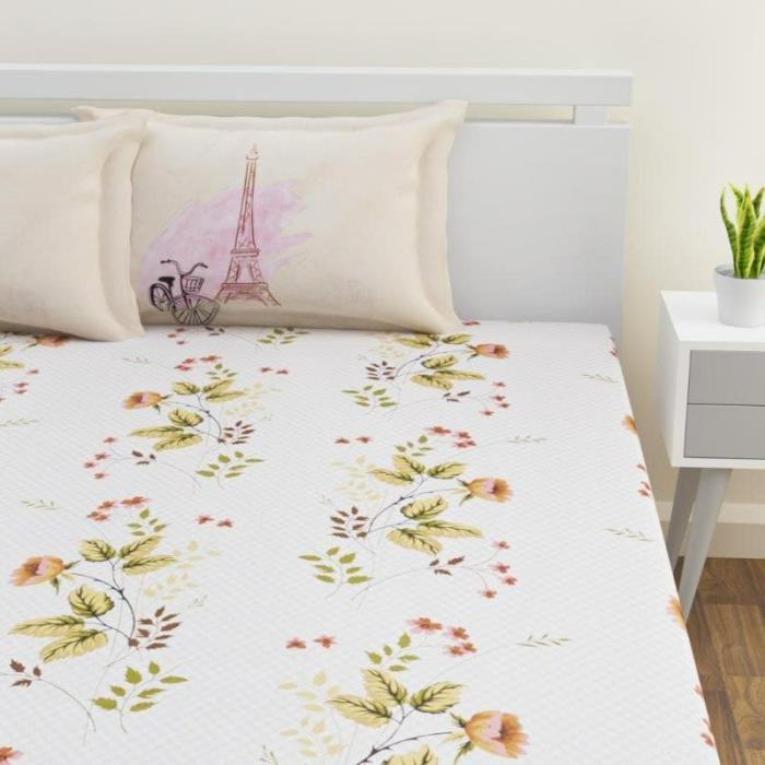 Mritika Printed Bedsheet  |   Floral Bedsheets Bedsheets Floral Bedsheets