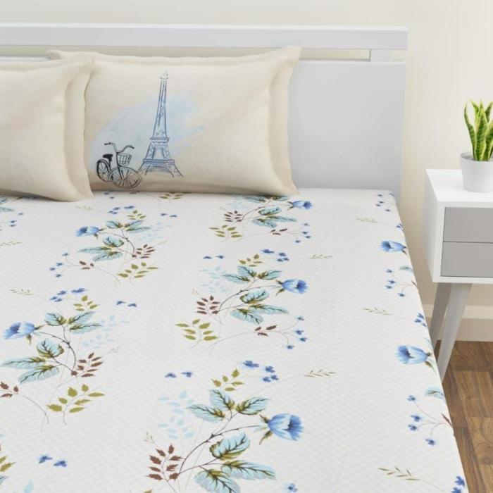 Mritika Printed Bedsheet  |   Floral Bedsheets Bedsheets Floral Bedsheets