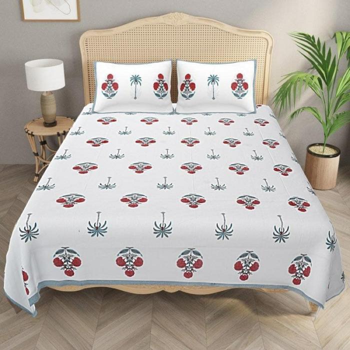 Mughal Melody Bedsheet  |   Floral Bedsheets Bedsheets Floral Bedsheets