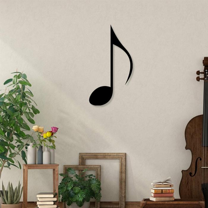 Musical Melody Wall Art  |   Wall Accents Wall Accents Black