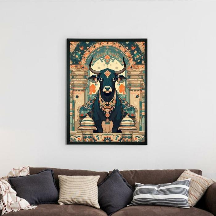 Nandi Elegance Wall Art  |   Wall Art & Paintings Wall Art & Paintings Multicolor