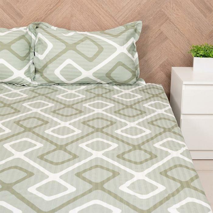 Nannia Neo Bedsheet  |   Geometric Bedsheets Bedsheets Geometric Bedsheets