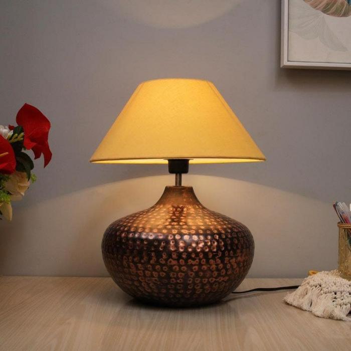 Nihita Table Lamp  |   Table Lamps Lamps & Lighting Gold, Bronze