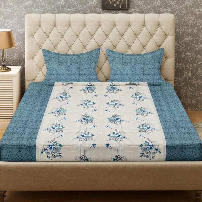 Nijeva Floral Bedsheet  |   Floral Bedsheets Bedsheets Floral Bedsheets