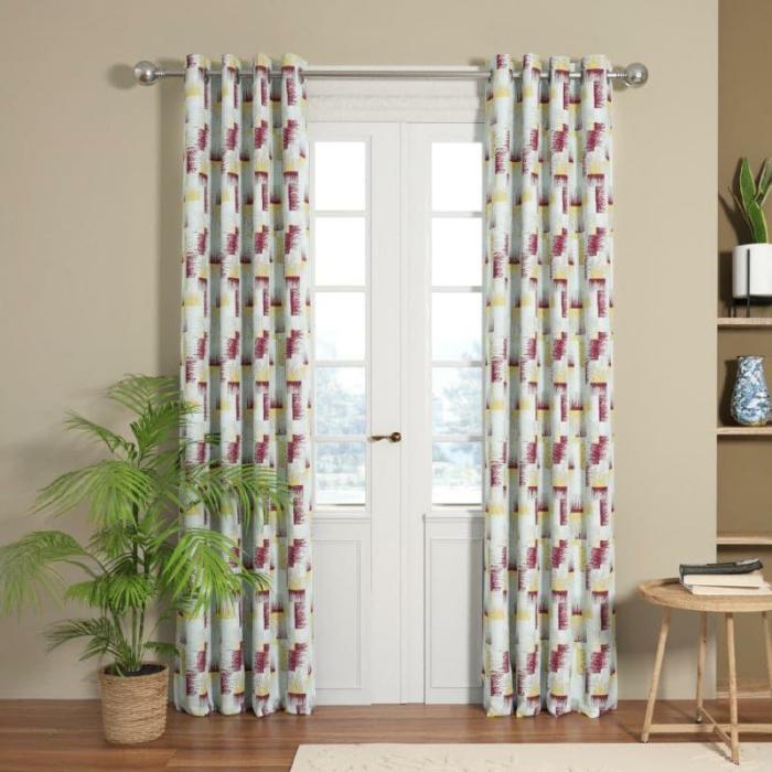 Nitara Floral Curtain – Set Of Two  |   Curtains Curtains Curtains