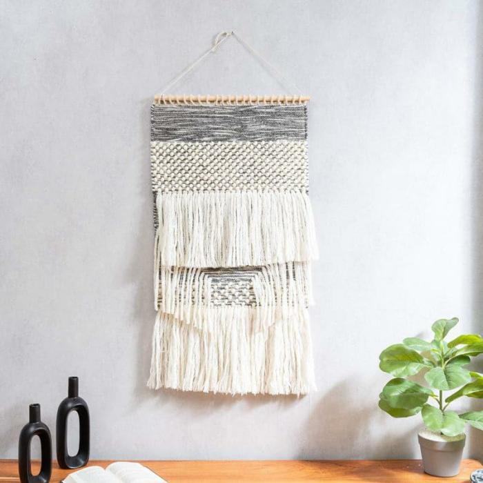 Oakley Woven Wool Wall Hanging  |   Wall Accents Wall Accents Wall Accents