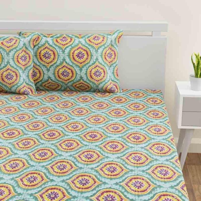 Ogee Bedsheet  |   Geometric Bedsheets Bedsheets Geometric Bedsheets