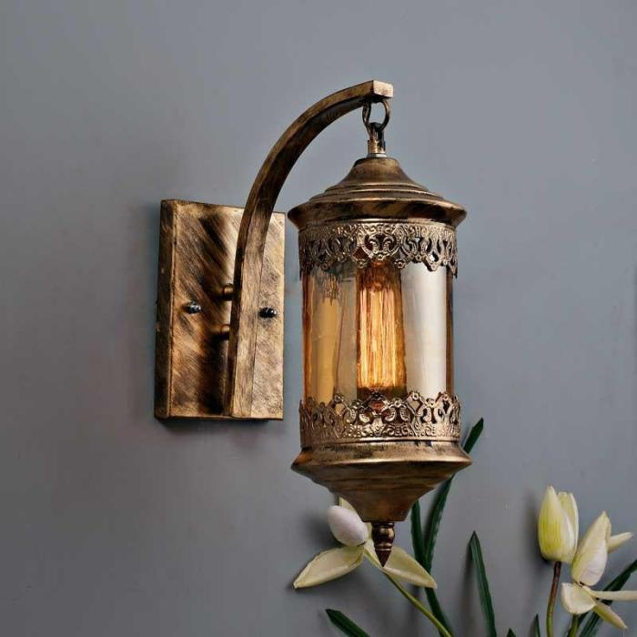 Ornate Farola Wall Lamp  |   Wall Lamps Lamps & Lighting Brown