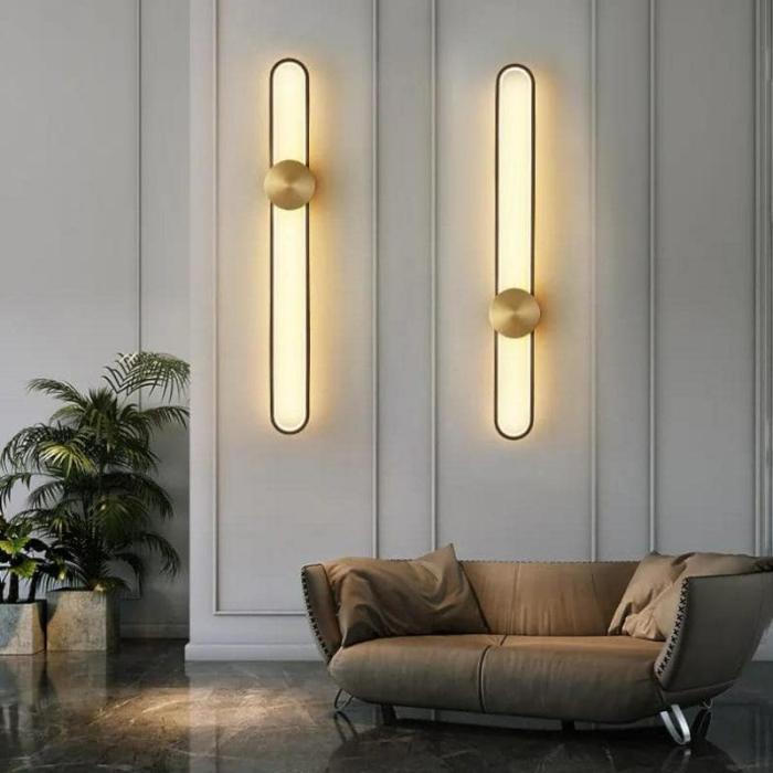 Osbert Led Wall Lamp  |   Wall Lamps Lamps & Lighting Gold