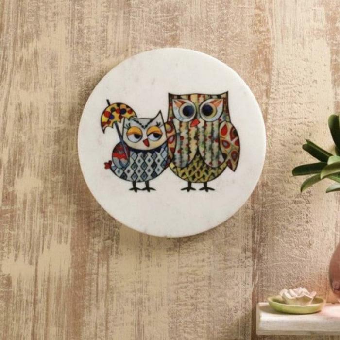 Owlery Mate Wall Accent  |   Wall Accents Wall Accents Multicolor