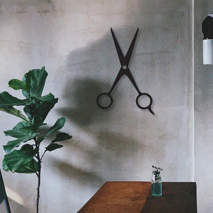 Pair Of Scissors Wall Art  |   Wall Accents Wall Accents Black