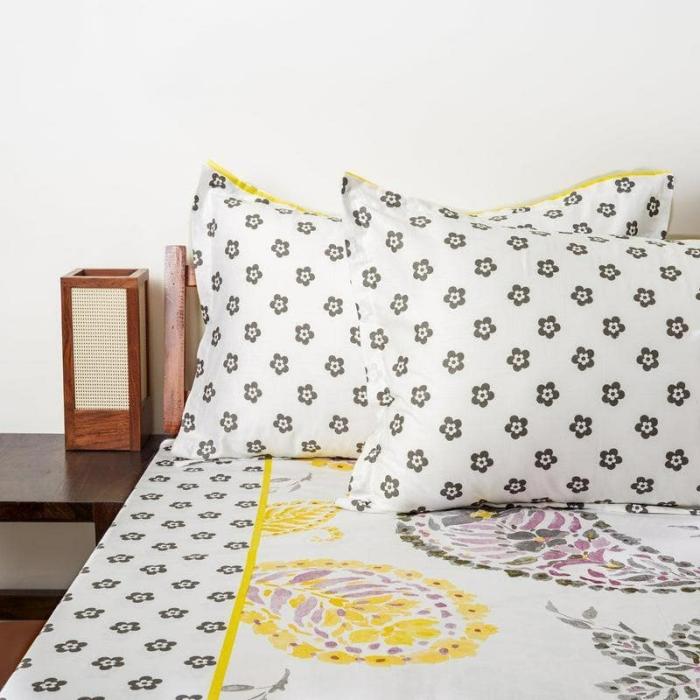 Paisley Lala Land Bedsheet  |   Floral Bedsheets Bedsheets Floral Bedsheets