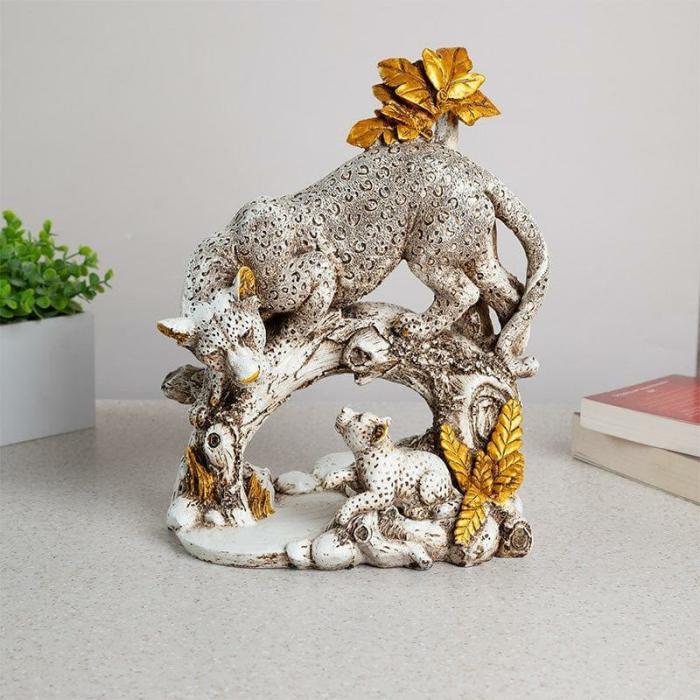 Panther Family Showpiece  |   Showpieces Showpieces Showpieces