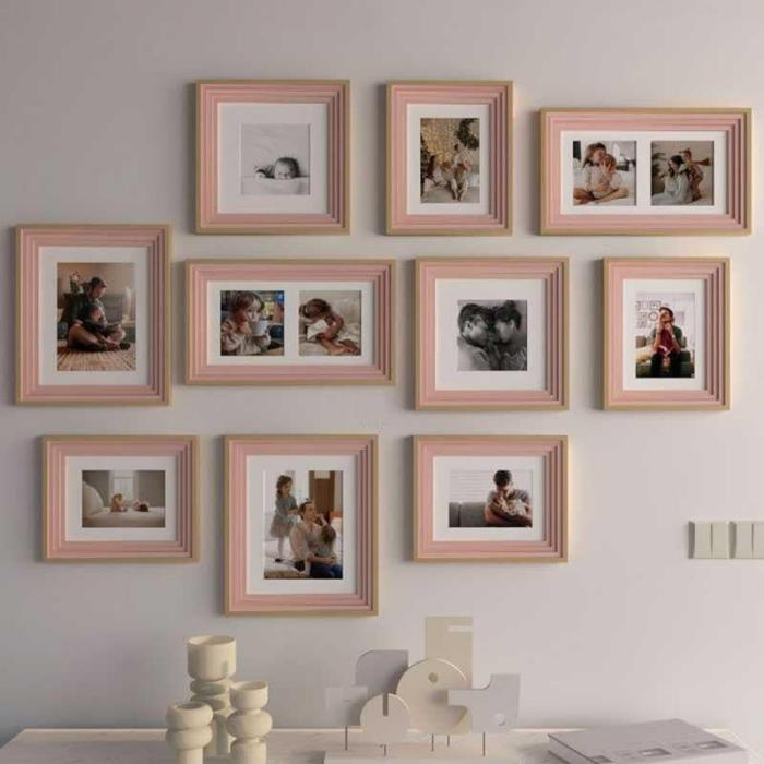 Picture Pizzazz Wall Photo Frame – Set Of Ten  |   Photo-Frames Photo-Frames Photo-Frames