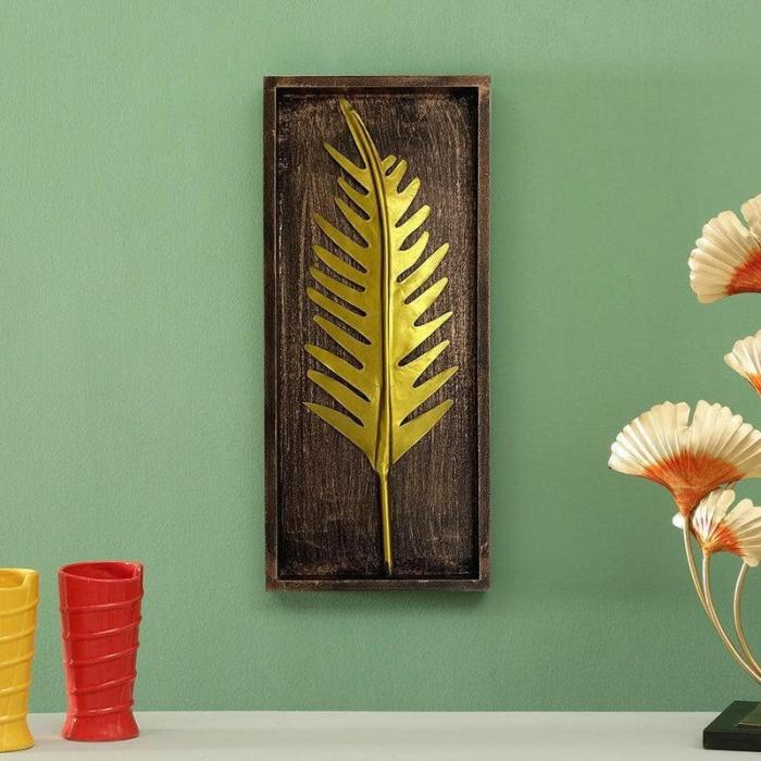 Poise Palm Leaf Wall Decor  |   Wall Accents Wall Accents Wall Accents