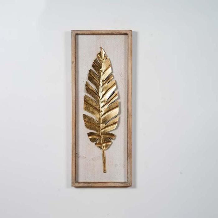 Poised Palm Leaf Wall Décor  |   Wall Accents Wall Accents Wall Accents