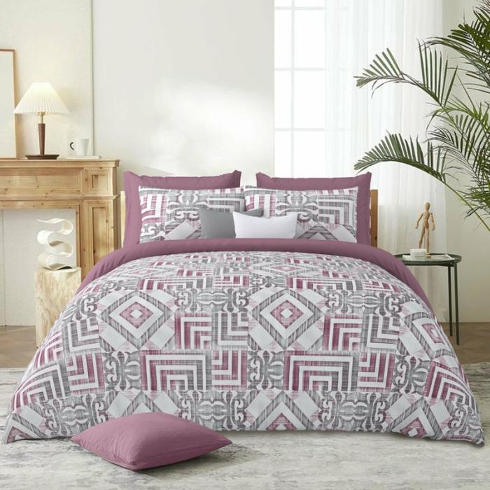 Pransae Ethnic Bedsheet  |   Geometric Bedsheets Bedsheets Geometric Bedsheets