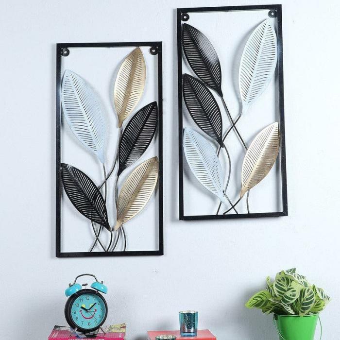 Prisae Wall Accent – Set Of Two  |   Wall Accents Wall Accents Multicolor