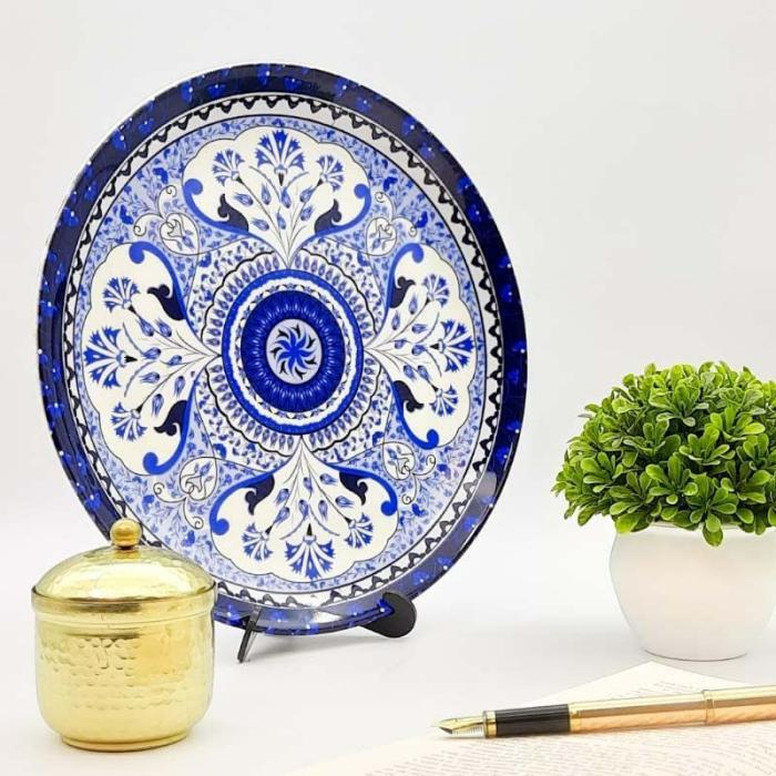 Pristine Turkish Decorative Plate  |   Wall Plates Wall Decor Blue