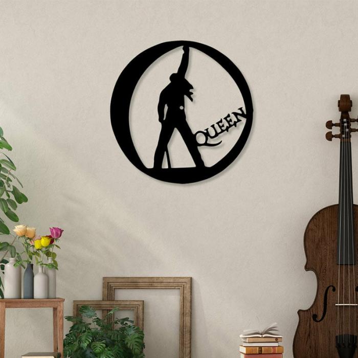 Queen Rock Band Wall Art  |   Wall Accents Wall Accents Black