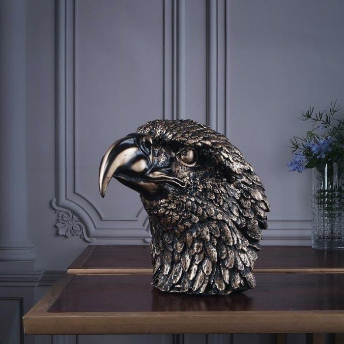 Raspy Eagle Showpiece  |   Showpieces Showpieces Black