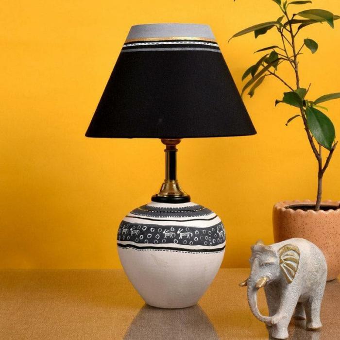 Ravish Table Lamp  |   Table Lamps Lamps & Lighting Black, White