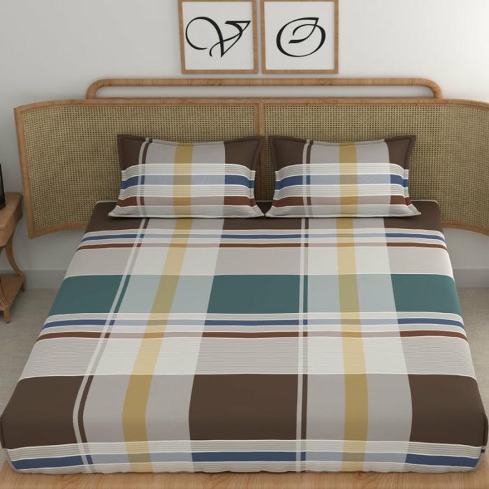 Reckitos Printed Bedsheet  |   Geometric Bedsheets Bedsheets Geometric Bedsheets