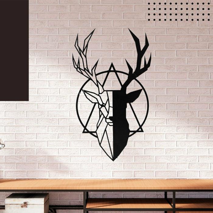 Reindeer Glora Wall Art  |   Wall Accents Wall Accents Black