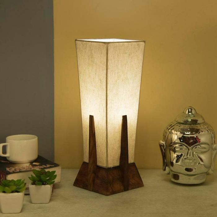 Retro Radiance Table Lamp – Set Of Two  |   Table Lamps Lamps & Lighting Brown, Beige