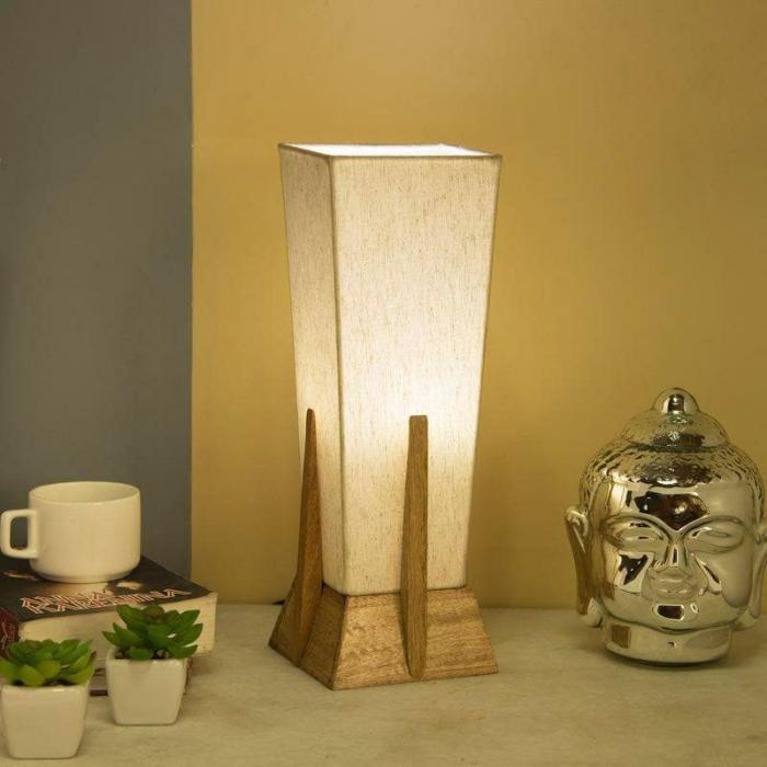 Retro Radiance Table Lamp  |   Table Lamps Lamps & Lighting Brown, Beige