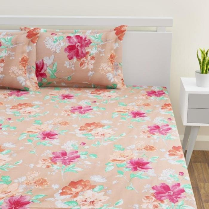 Riri Floral Printed Bedsheet  |   Floral Bedsheets Bedsheets Floral Bedsheets