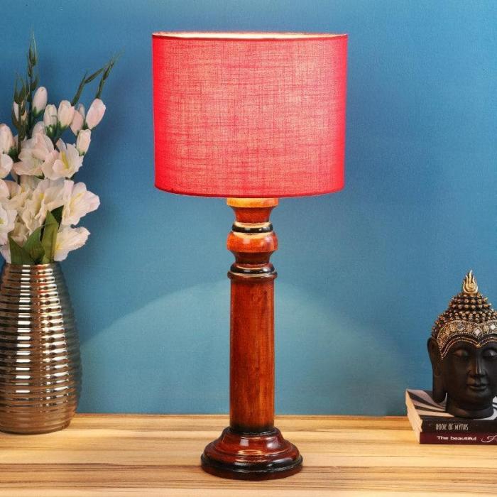 Rosa Cassini Table Lamp  |   Table Lamps Lamps & Lighting Red, Brown