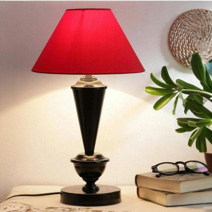 Rosa Facy Table Lamp  |   Table Lamps Lamps & Lighting Red, Black